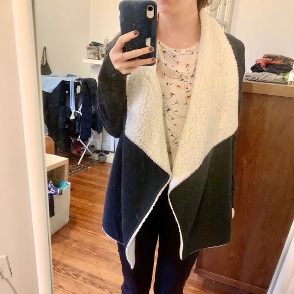 Target Sweaters - Plush Teddy Open Cardigan/sweater